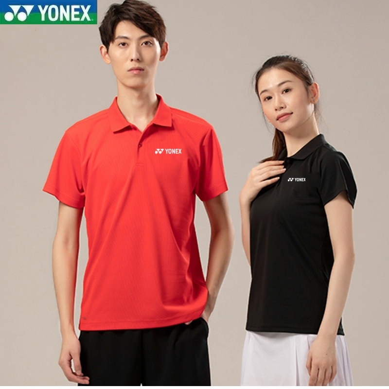 Yonex เสื้อโปโล ผ้าตาข่าย ดูดซับเหงื่อ เหมาะกับฤดูร้อน สําหรับออกกําลังกาย วิ่ง เทนนิส ปี 2024