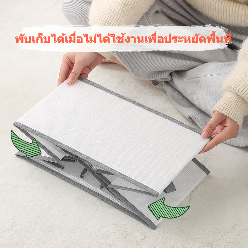 จัดส่งทันที  พร้อมส่ง ที่เก็บชุดชั้นใน​ กางเกงใน ยีน ถุงเท้า แบบพับได้ เสื้อผ้าลิ้นชักแยกถุงตาข่าย ราคา ถูกที่สุด ดีลบีเคเค แกลเลอรีภาพที่ 2