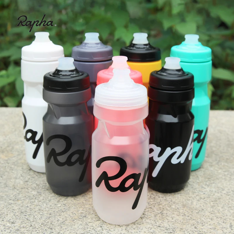 Rapha 610-710ml ขวดน้ำขี่จักรยาน MTB แบบบีบได้ สำหรับเดินป่าและกีฬาจักรยาน