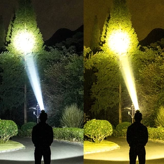 Sunlume LEDไฟฉายคาดหัว กำลังไฟ ส่องแสงระยะ1KM ไฟฉายคาดหัวแท้,ไฟฉายแรงสูง,ส่องกบ,ไฟส่องสัตว์,เดินป่า