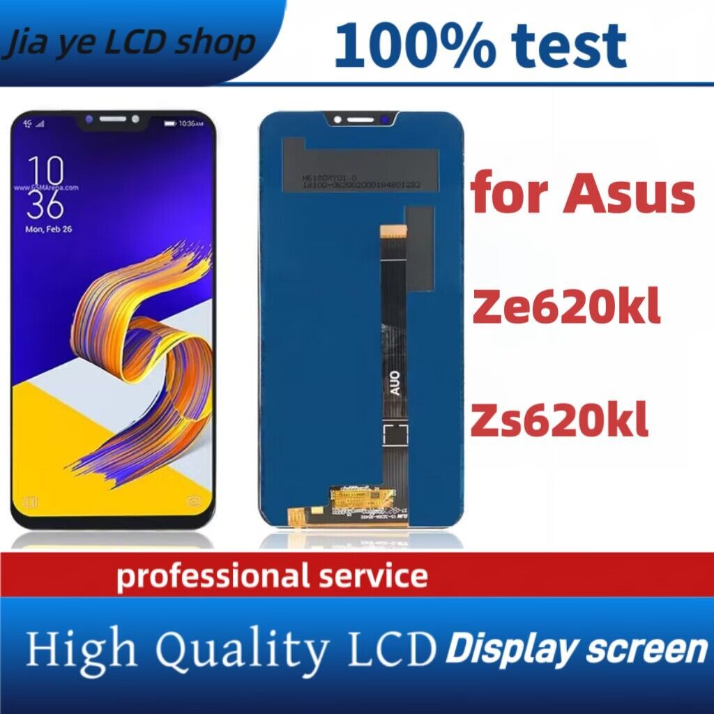 หน้าจอสัมผัส LCD สําหรับ Asus Zenfone 5 2018 Gamme ZE620KL Zenfone 5z ZS620KL X00Q ขนาด 6.2 นิ้ว