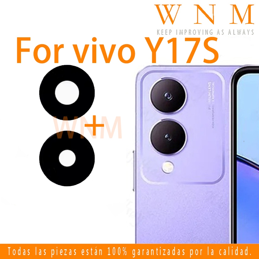 สําหรับ vivo Y17S V2310 ฝาครอบเลนส์กล้องด้านหลังพร้อมการเปลี่ยนกาว