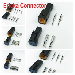 1 ชุด Micro JST 2 3 4 6 8 Pin รถ Snap Pin Connector กันน้ําตัวเชื่อมต่อสายไฟที่อยู่อาศัยชายหญิงปลั๊กเทอร์มินัล