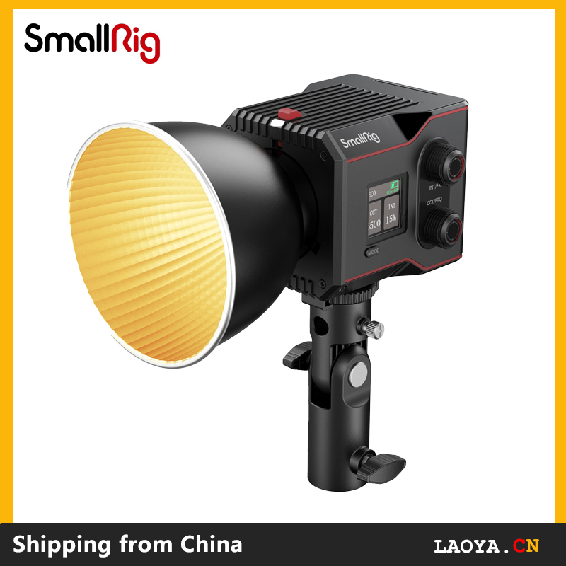 Smallrig 4247 RC 60B COB 60W Bi-Color แบบพกพา LED Video Light มือถือ w/ 9 Light Effect Presets