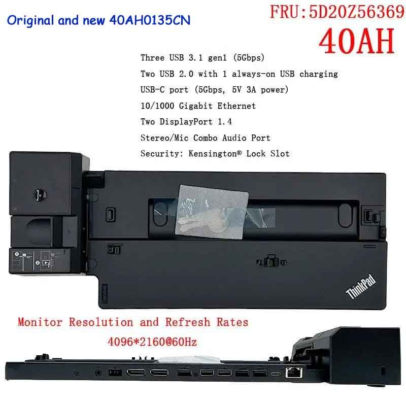 ใหม่ ของแท้ แท่นชาร์จแล็ปท็อป 40AH พร้อมพาวเวอร์ซัพพลาย 135W 40AH0135CN สําหรับ Lenovo ThinkPad T590