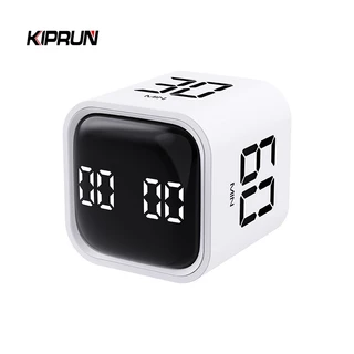 Kiprun นาฬิกาจับเวลา 5 10 30 60 นาที และนับถอยหลัง จับเวลาผลผลิต หยุดชั่วคราว และย้อนกลับ เสียงเงียบ สั่น และปรับได้