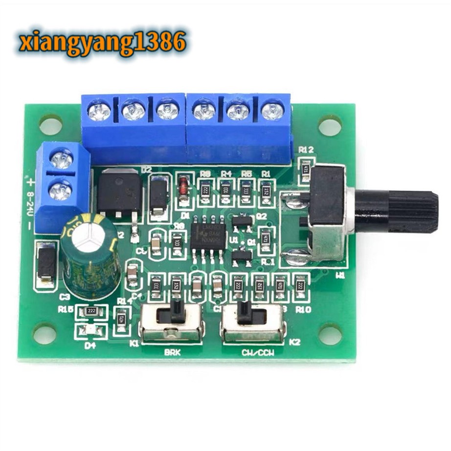 โมดูลควบคุมความเร็วมอเตอร์ DC 1.8V-35V 2A 3A 5A 10A 30W 80W 90W PWM 1803K 1203BK ปรับได้ - รูปที่ 6