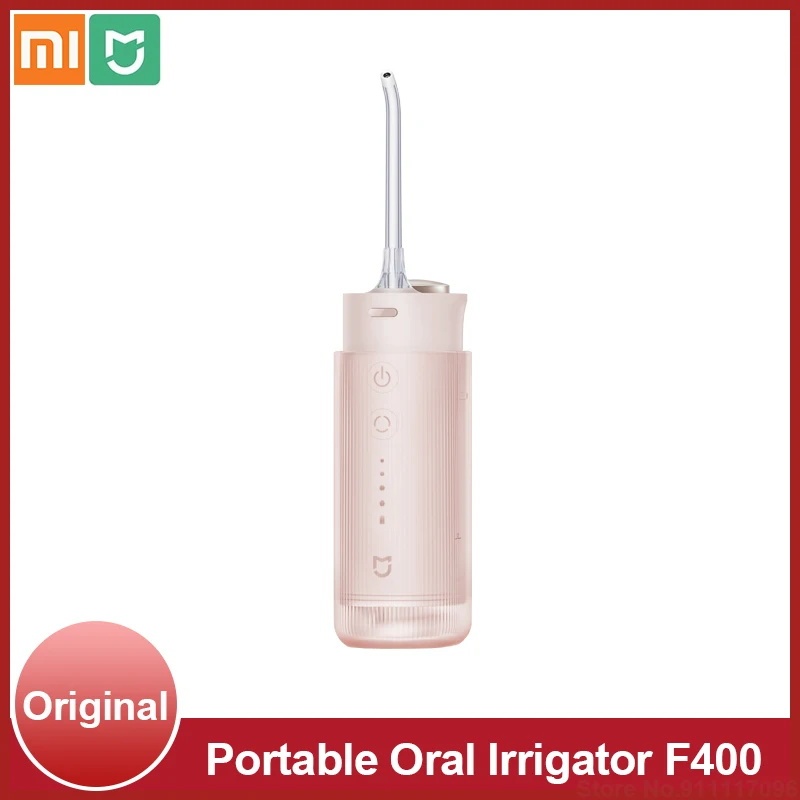 ใหม่ Xiaomi Mijia ไม้จิ้มฟันไฟฟ้า แบบพกพา F400 IPX7 200 มล.