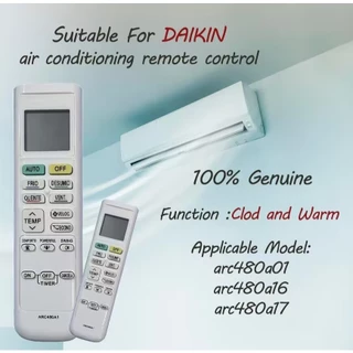 remote รีโมทแอร์ daikin รีโมท Series Options ARC480A33 ARC480A32 ARC480A1