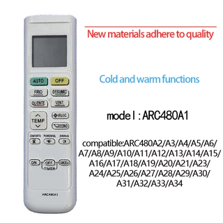 remote รีโมทแอร์ daikin รีโมท Series Options ARC480A33 ARC480A32 ARC480A1