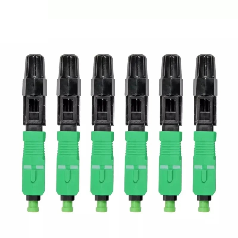 SC APC fast connector APC FTTH Tool Cold Fiber Fast Connector ไม่เกิน 0.3 dB