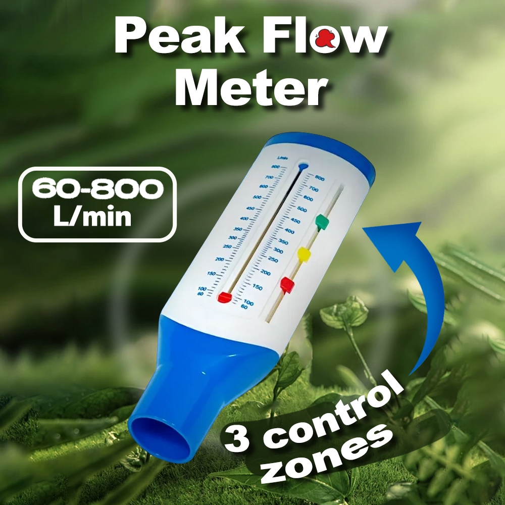 Spirometer Peak flow meter อุปกรณ์ออกกําลังกายปอด แบบพกพา ปรับความต้านทานได้  หายใจ ออกกําลังกาย อุปกรณ์ช่วยหายใจ แบบพกพา สําหรับนักกีฬา และผู้ที่ชื่นชอบกีฬา