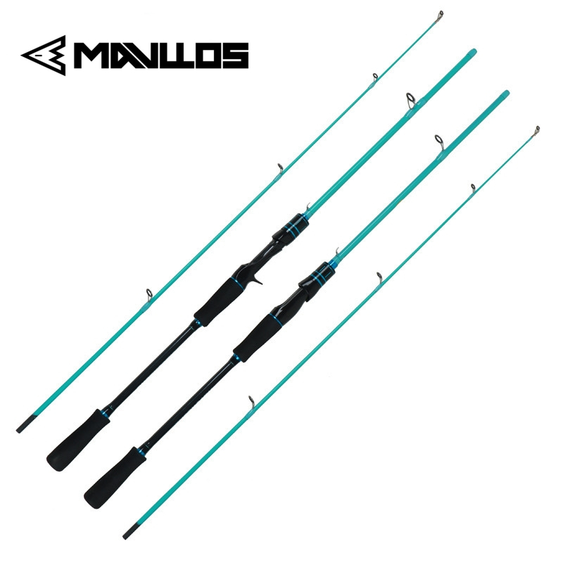 คันเบ็ดตกปลา Mavllos Fast Solid L Tip 1.65 เมตร 1.8 เมตร 2.1 เมตร น้ําหนักเบา