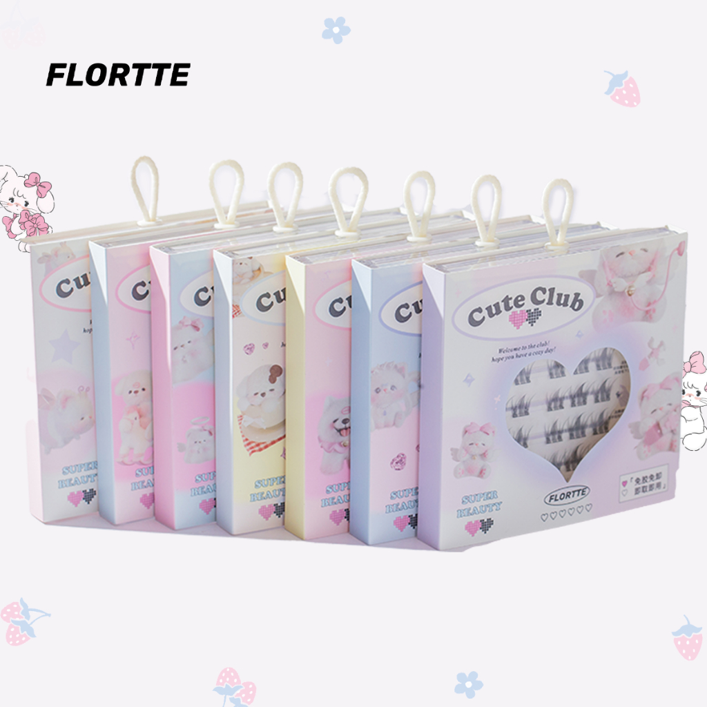 Flortte I Am Super Beauty ขนตาปลอมไร ้ กาว