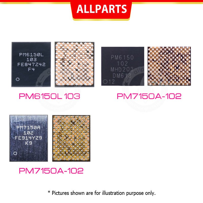 ชิปวงจรรวมจัดการพลังงาน PM6150L-103 PM6150A-102 PM7150A-102