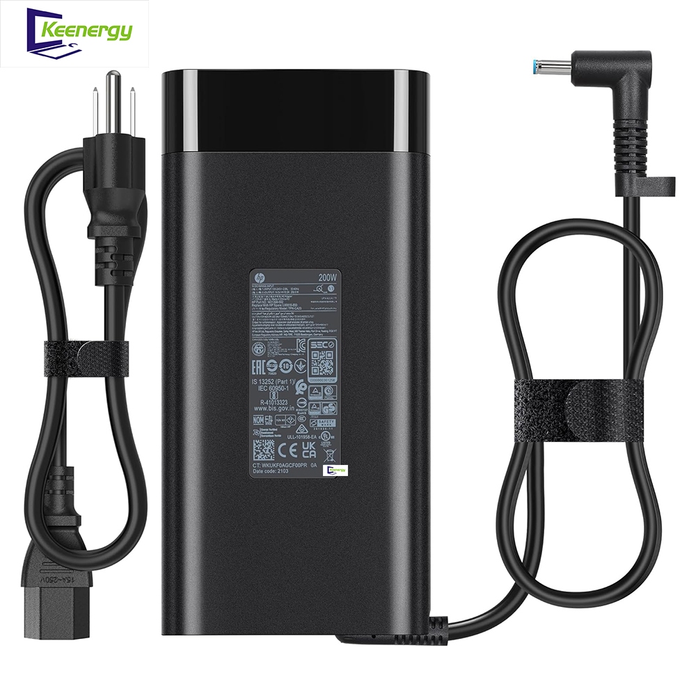 HP 200W AC สําหรับ ZBook Fury 16 G9 Studio Build 15 17 G3 G4 G5 G6 G7 G8 L00818-850 TPN-DA Mobile Wo