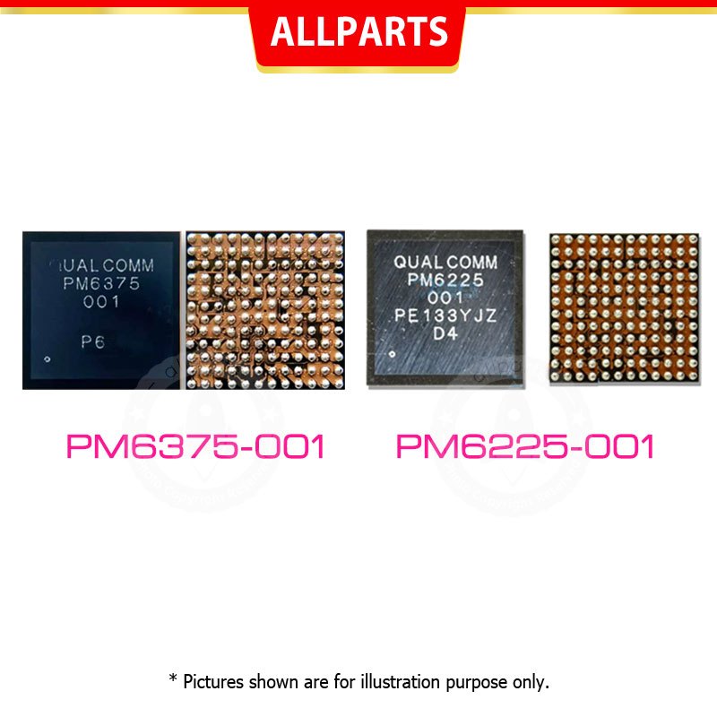 ชิปวงจรรวมจัดการพลังงาน PM6375-001 PM6225-001