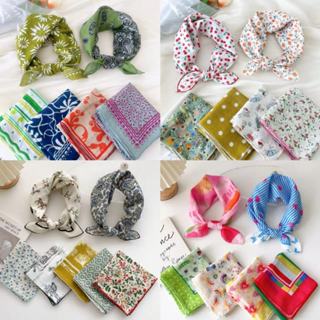 [มี 100 สไตล์] ผ้าพันคอ ผ้าฝ้าย ผ้าลินิน 55 แบบ เข้ากับทุกกา…