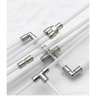304 อะแดปเตอร์ท่ออากาศนิวเมติก สเตนเลส 304 PE PV PY