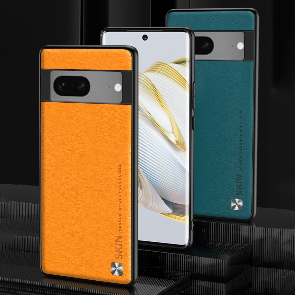 สําหรับ Google Pixel 6 7 8 9 Pro XL 6A 7A 8A เคสโทรศัพท์ผิวธรรมดา Dermatoglyph รูปแบบ Ultrathin ฝาหลัง – โปรปัง