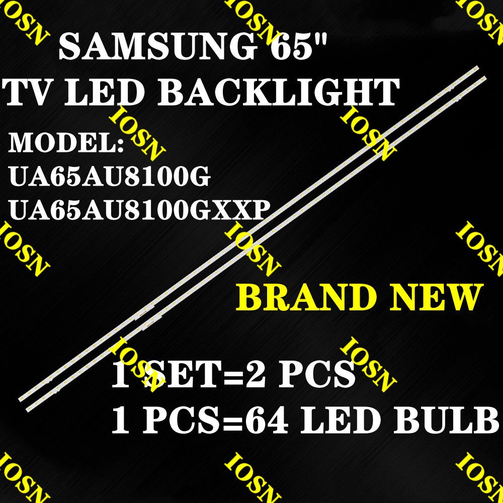 ใหม่ 1 ชุด UA65AU8100G UA65AU8100GXXP SAMSUNG 65" TV LED BACKLIGHT UA65AU8100