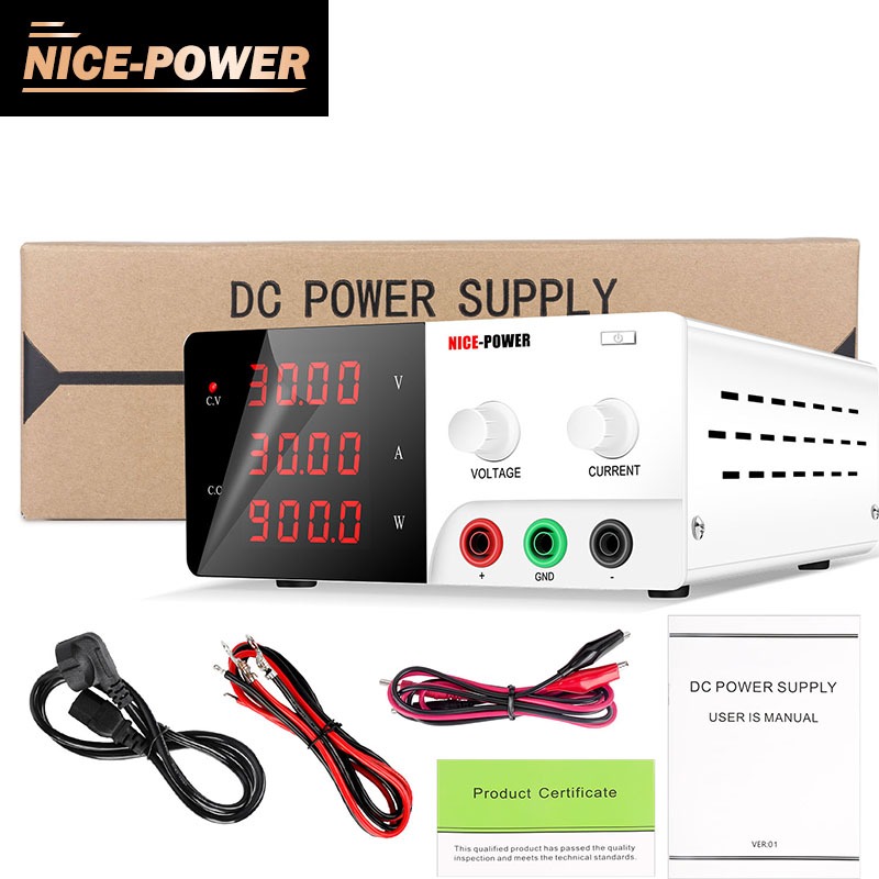 Nice-power เครื่องจ่ายไฟ DC Power Supply 30V 60V 10A 20A 30A R-SPS3020 adjustable ปรับค่าได้ Nice Po