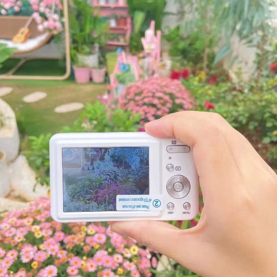 จัดส่งด่วน กล้องดิจิตอลแคมปัส CCD Canon พร้อมกล้องนักเรียนความละเอียดสูง 56 ล้านพิกเซลเดียวกัน 4K ระดับเริ่มต้นย้อนยุคการ์ดขนาดเล็กเดินทางใหม่