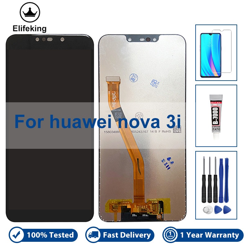 หน้าจอสัมผัส LCD 100% คุณภาพสูง สําหรับ huawei nova 3i
