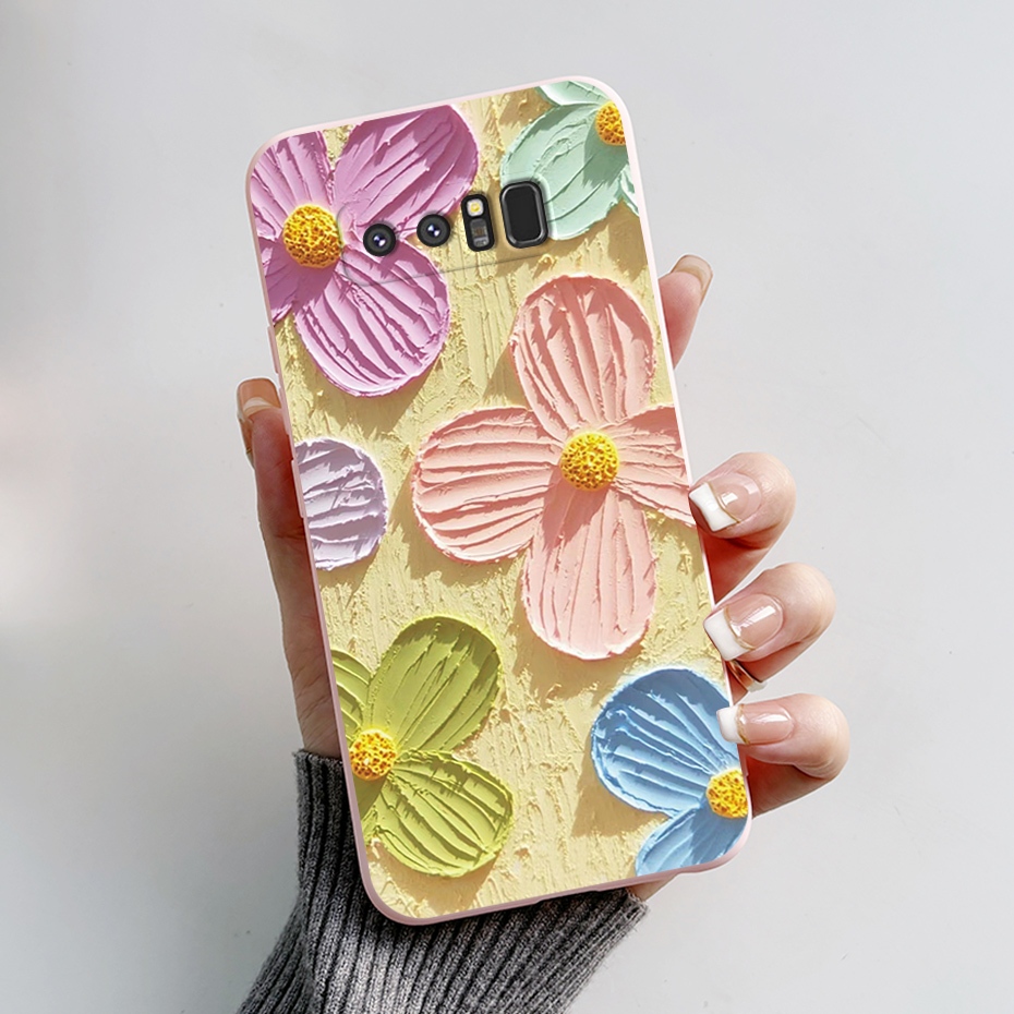 สําหรับ Samsung Galaxy Note 8 Note 9 เคส เคลือบด้าน ใหม่ล่าสุด การ์ตูน ซิลิโคน TPU นิ่ม เคส สําหรับ Samsung Note8 Note9 เคสโทรศัพท์ - รูปที่ 2