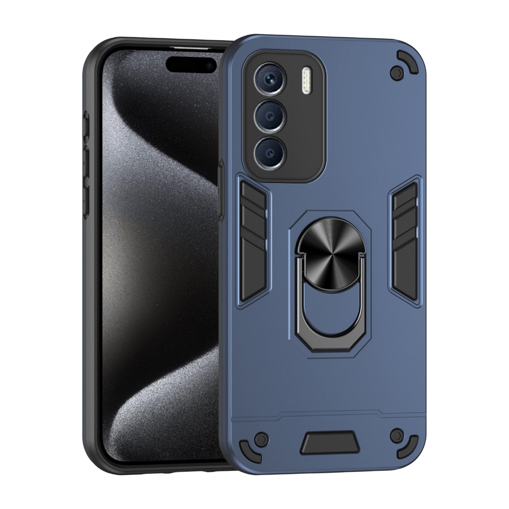 สําหรับ Infinix Zero 5G 2023 , เคสป ้ องกันเกราะ , 360 แหวนหมุน , ขาตั ้ งโทรศัพท ์ , ขาตั ้ งรถ , เคสป ้ องกันการตกโทรศัพท ์