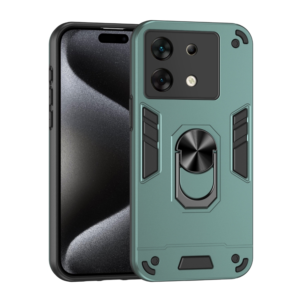 For Infinix Zero 30 5G (ไม่ใช่ 4G) , เคสป ้ องกันเกราะป ้ องกัน 360 แหวนหมุน , ขาตั ้ งโทรศัพท ์ , ขาตั ้ งรถยนต ์ , เคสป ้ องกันการตกโทรศัพท ์