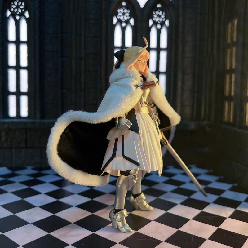 Figma Figma fate saber เสื้อคลุม Lily ไม่มีรุ่น