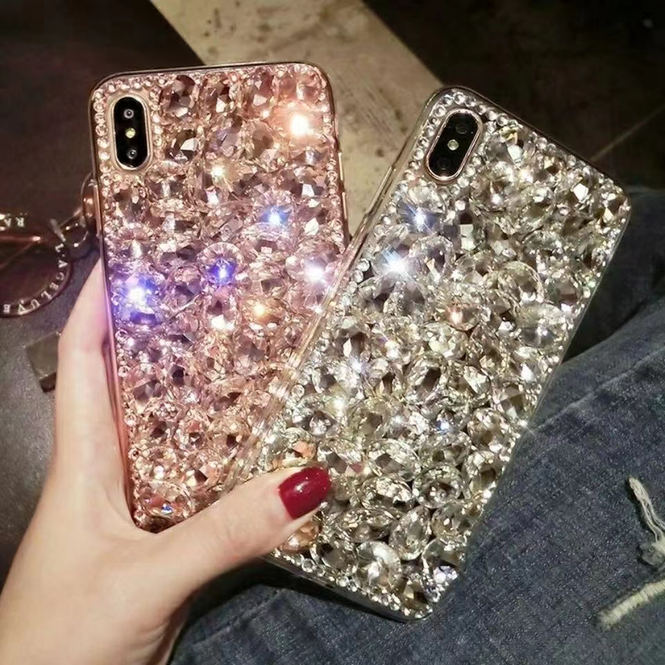 หรูหราBling RhinestoneกรณีVivo V70 FE V60 Lite 5G V50 V40 V30 Pro V29 V29e V27e V27 V25 V25e V23 V23e V21eปลอกเพชรเต็มHandmadeฝาครอบโทรศัพท์