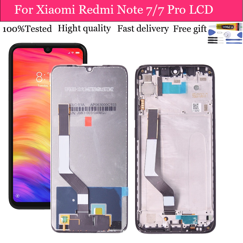 หน้าจอแสดงผลสัมผัสดิจิทัล LCD สําหรับ Xiaomi Redmi Note 7 7 Pro Xiaomi Redmi Note 7 7 Pro