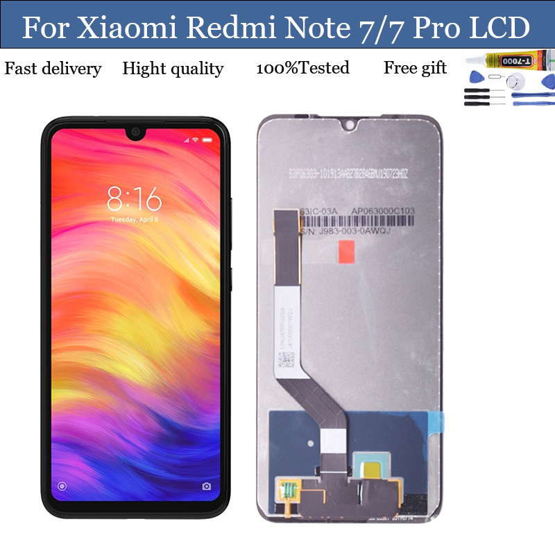 หน้าจอแสดงผลสัมผัสดิจิทัล LCD สําหรับ Xiaomi Redmi Note 7 7 Pro Xiaomi Redmi Note 7 7 Pro