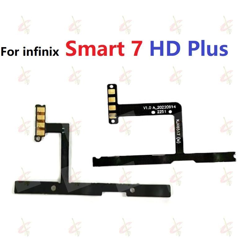 ปุ่มเปิดปิด แพรสวิตช์ สําหรับ infinix smart 7 HD Plus X6515 X6516 X6517