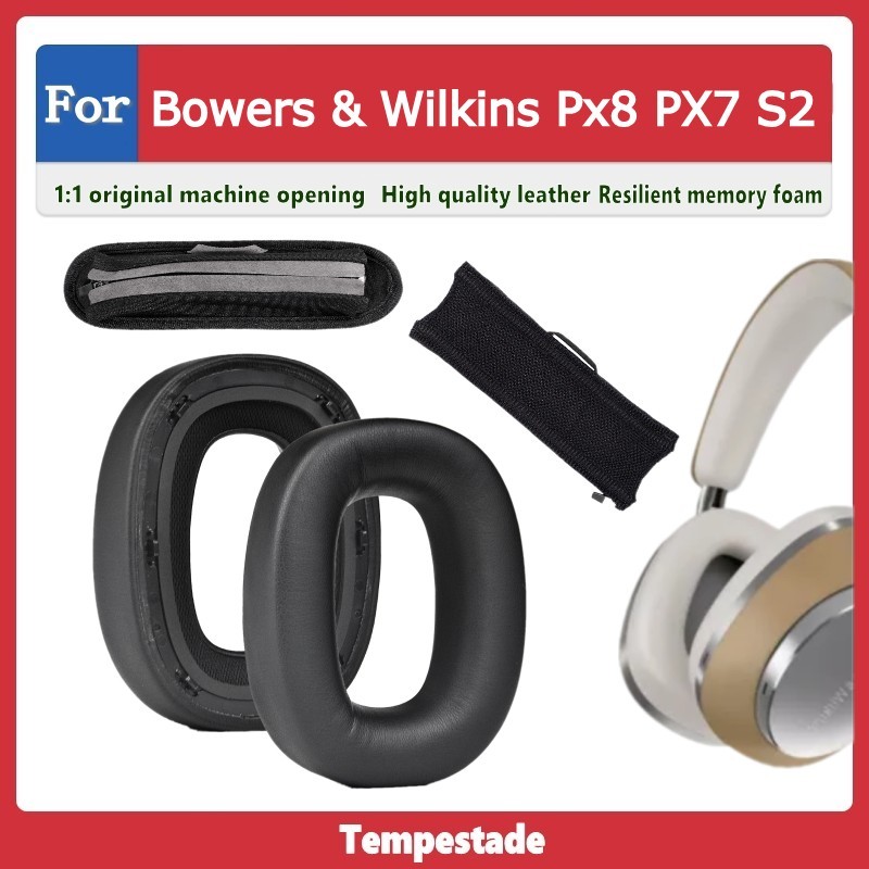 แผ่นโฟมครอบหูฟัง แบบเปลี่ยน สําหรับ Bowers & Wilkins Px8 PX7 S2