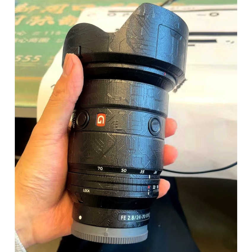 FE 24-70 2.8 II เลนส์กล้องสติกเกอร์ Coat Film Protector ไวนิล Decal ผิวสําหรับ Sony FE 24-70 มม.F2.8