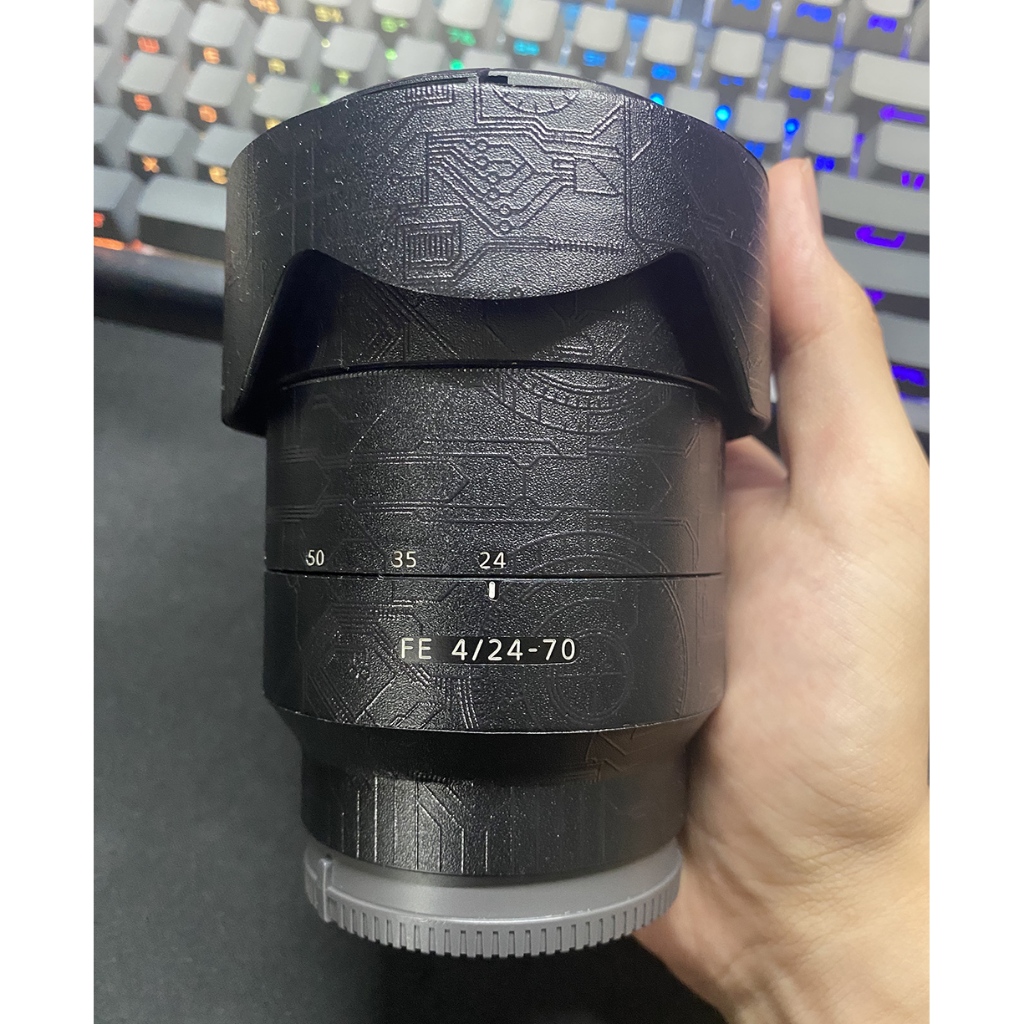 FE 24-70 2.8 II เลนส์กล้องสติกเกอร์ Coat Film Protector ไวนิล Decal ผิวสําหรับ Sony FE 24-70 มม.F2.8 GM II SEL2470GM2 FE24-70 F4 ZA - รูปที่ 4