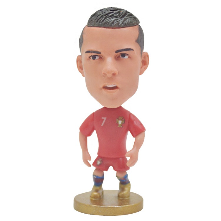 โมเดลนักฟุตบอล Ronaldo สูง 6.5 ซม. ของเล่นสําหรับเด็ก รูปที่ 5