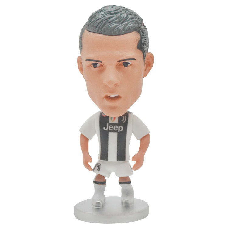 โมเดลนักฟุตบอล Ronaldo สูง 6.5 ซม. ของเล่นสําหรับเด็ก รูปที่ 8