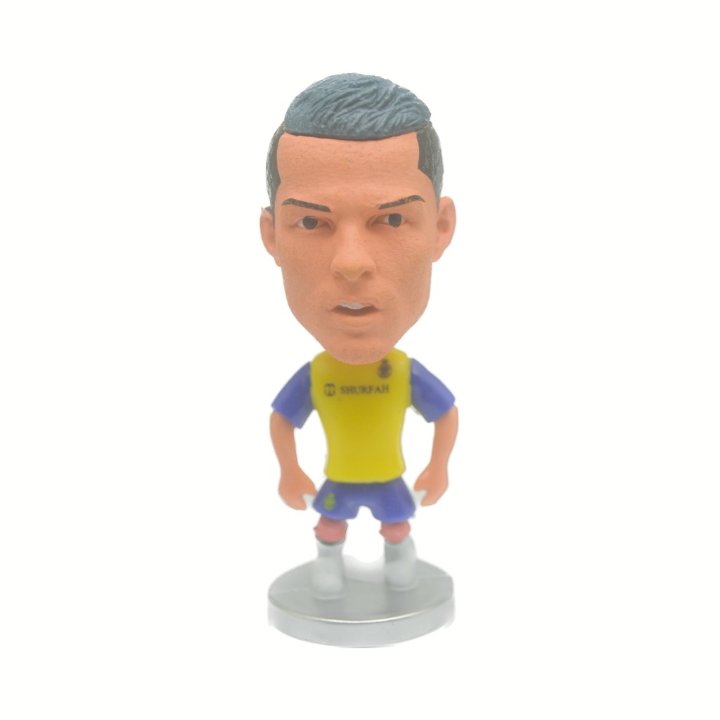 โมเดลนักฟุตบอล Ronaldo สูง 6.5 ซม. ของเล่นสําหรับเด็ก รูปที่ 3