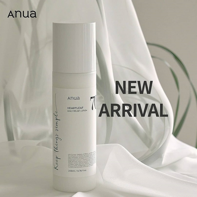 ANUA Heartleaf 70% Daily Lotion 200ml - Hydrating Nourishing โลชั่น เหมาะสำหรับผิวแพ้ง่าย สำหรับผิวแห้ง ผิวผสม โลชั่นให้ความชุ่มชื้น