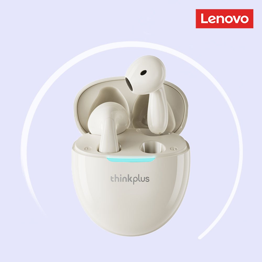 Lenovo LP48 หูฟังบลูทูธการออกแบบโค้งกีฬากันน้ําไฮไฟสเตอริโอเสียง Smater Touch Bluetooth 5.4