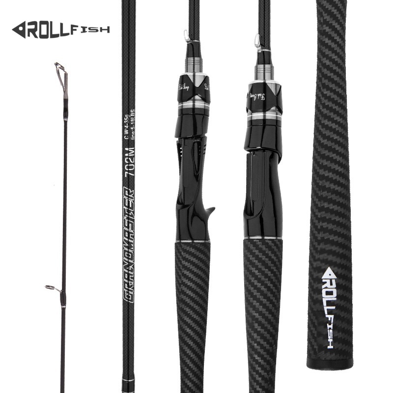 GRANDMATER 5-18LB Medium Fishing Rod 1.8 M/2.1 M/2.4 M Carbon Fishing Rod Spinning Rod Snakehead Rod