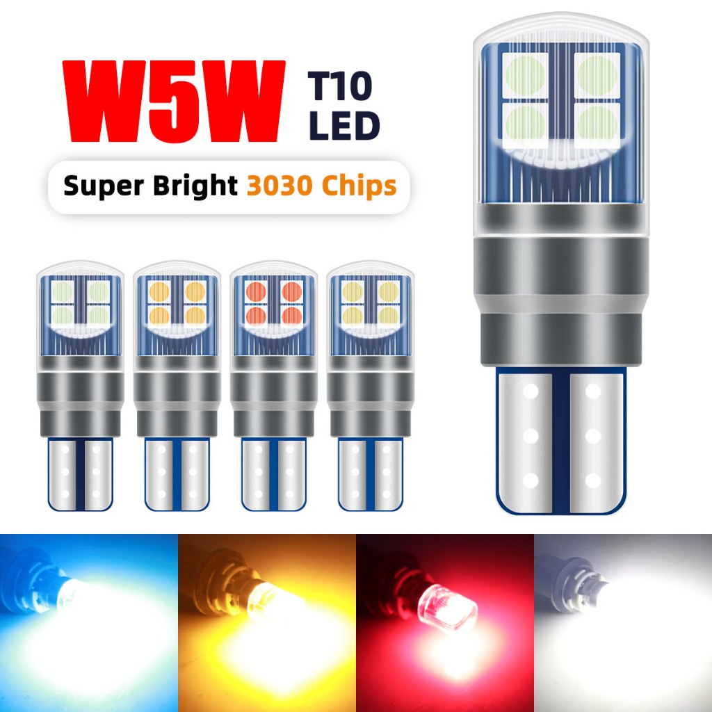 ราคาโปรโมชั่น พร้อมส่ง ไฟเลี้ยวหน้า T10 (แบบกระพริบ) ไฟหรี่ ตกแต่งรถยนต์ (ราคา 1 หลอด) ไฟเลี้ยวมอเตอร์ไซค์