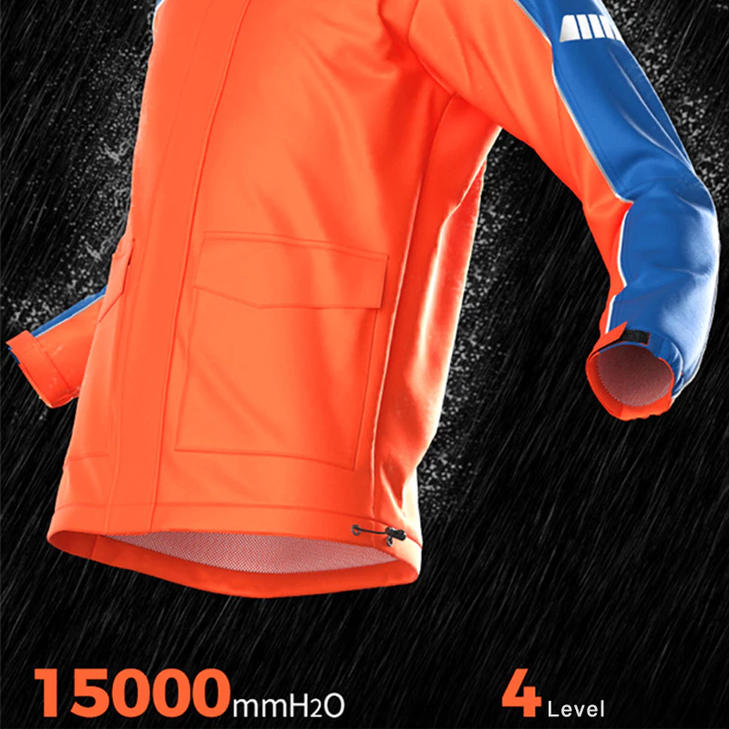 MOTOWOLF 0403B เสื้อกันฝนสะท้อนแสงสำหรับรถจักรยานยนต์ thumbnail 7