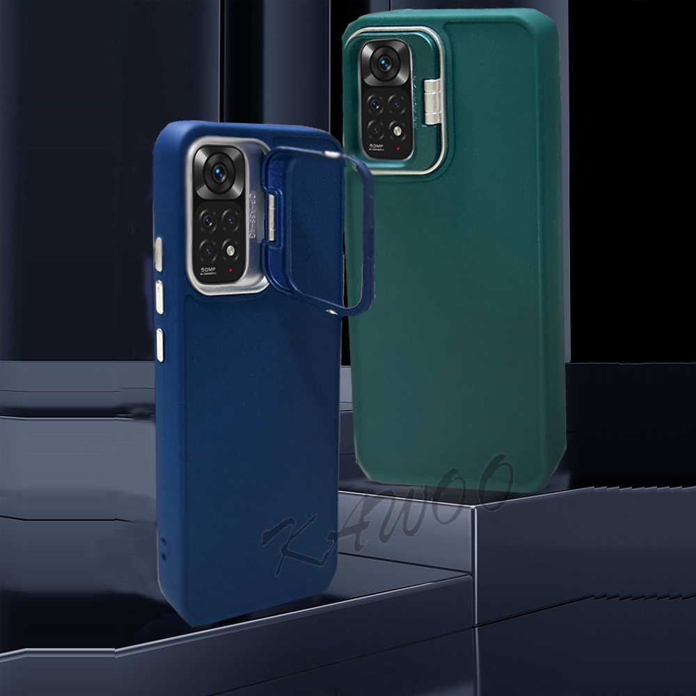 Redmi Note 11 11s 10 10s 9T 11T Poco M3 Pro M5 เลนส์กล้อง ซ่อนขาตั้ง ที่ยึด บาง นุ่ม TPU กันกระแทก เคสโทรศัพท์
