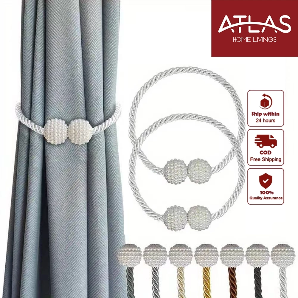 ATLAS เข็มขัดผูกผ้าม่าน เชือกสปอตแข็งแรง ทนทาน ใช้งานง่าย