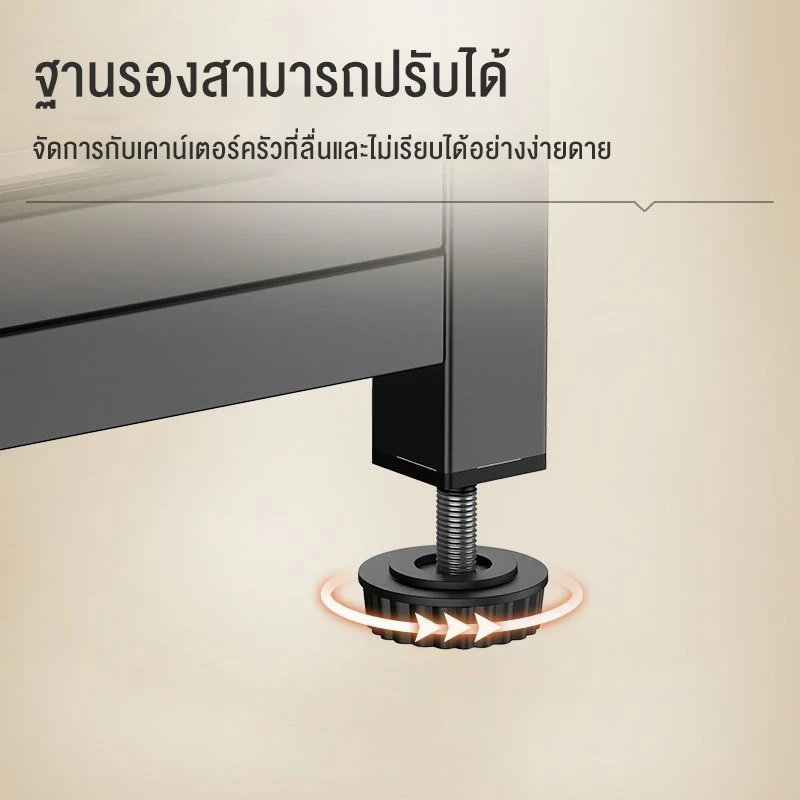 Vipekhome ตู้ชั้นเก็บของในครัว รุ่นอัพเกรด ชั้นวางจานสแตนเลส ชั้นคว่ำจาน ที่คว่ำจาน สแตนเลสเคลือบสีดำ ที่คว่ำชาม thumbnail 8